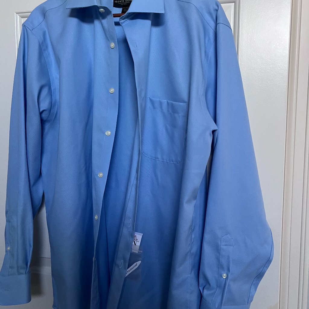 Brand New Pronto Uomo Neck 17 Sleeves 3435 Dress Shirt
